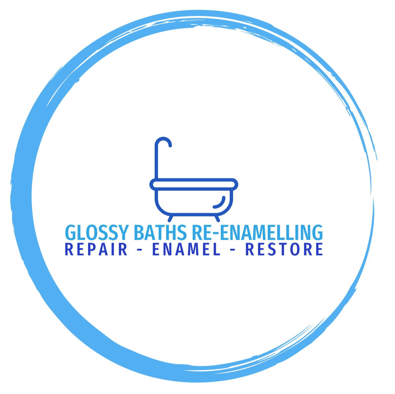 Glossy Baths Re-enamelling logo - Bournemouth